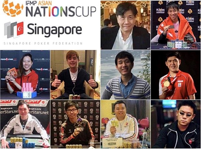 Singapore poker team