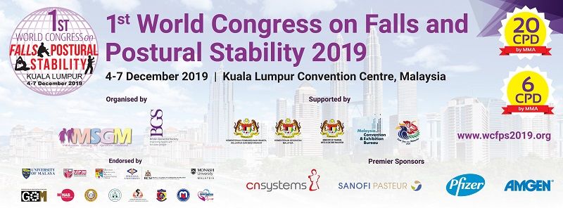 World Congress on Falls and Postural Stability (WCFPS) 2019