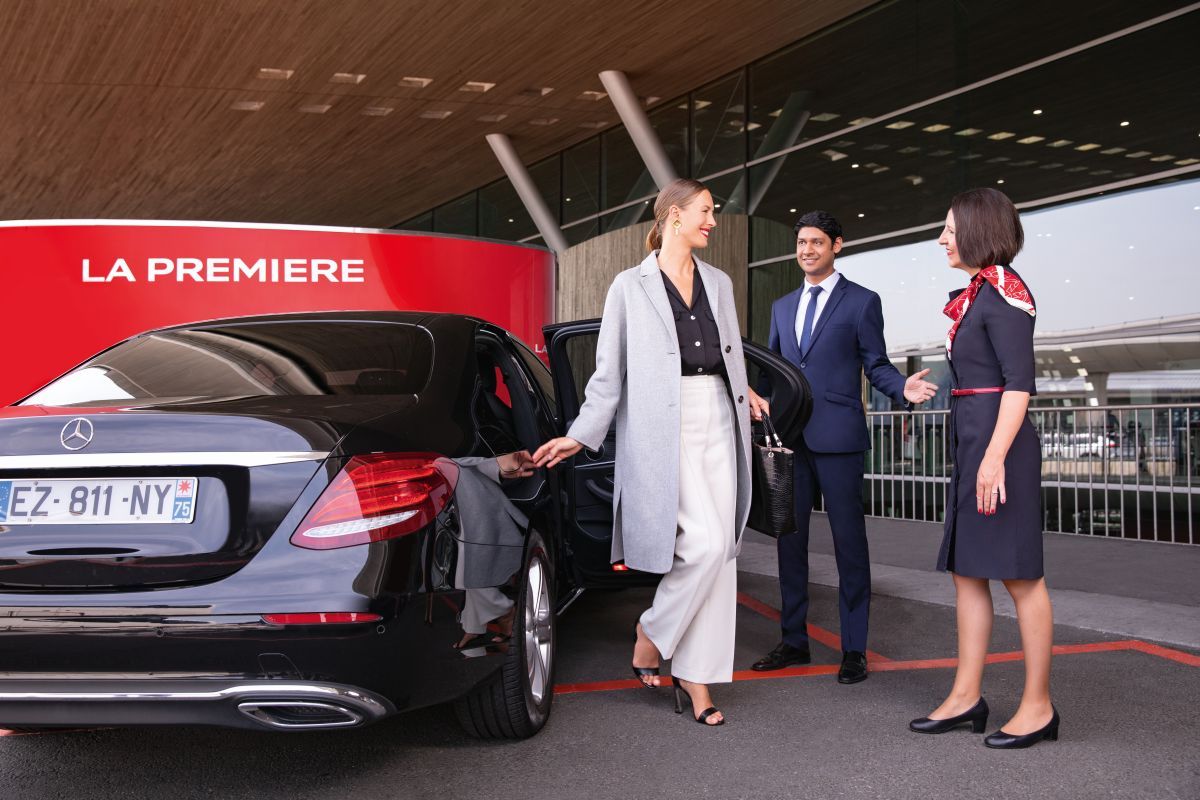 Air France and Hertz offer private chauffeur service