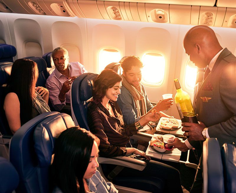 Delta wine service