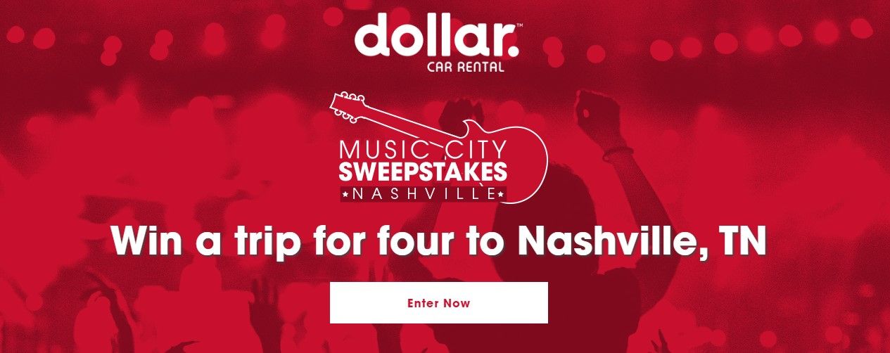 Dollar Car Rental's Music City Sweepstakes