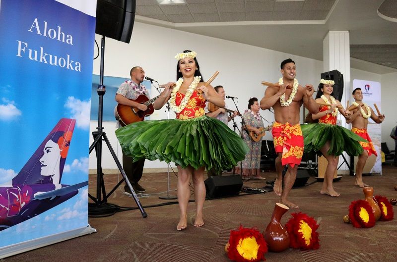 Hawaiian Airlines starts Fukuoka Service