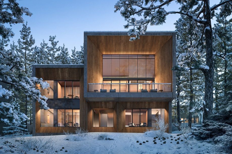 Aman Niseko Villa Exterior