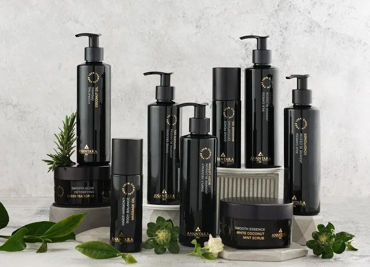 Anantara Spa Skincare products
