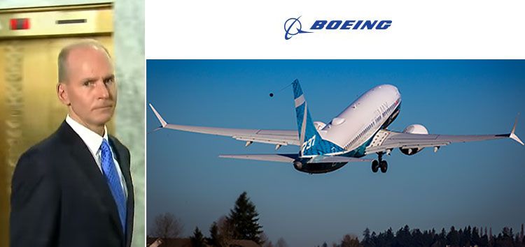 Boeing CEO resigned