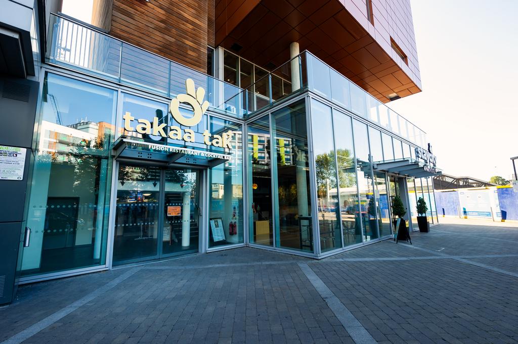 Indian restaurant takaa tak in Heathrow London