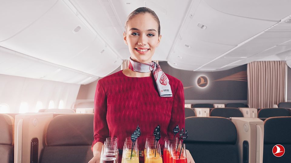 Turkish Airlines Ranks Highest In Passenger Satisfaction 2 Turkish Airlines In-flight welcome