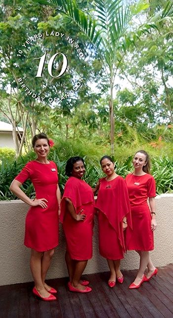 Kempinski Seychelles Resorts Ladies in Red