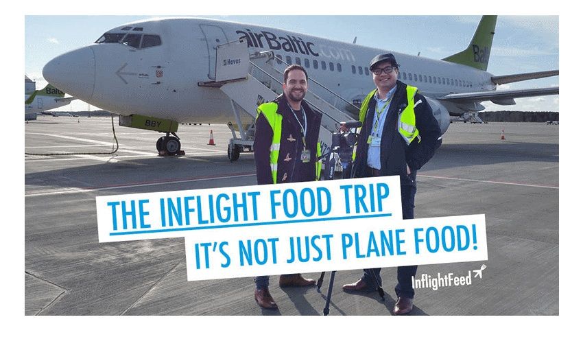 In-flight food trip