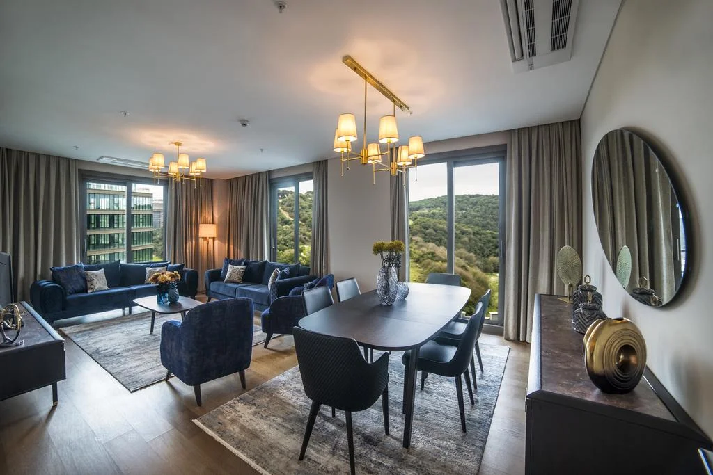 New Hotels In Istanbul 2019 – 2020 – 2021 – 2022 - 2023 8 Radisson Residences Vadistanbul living room