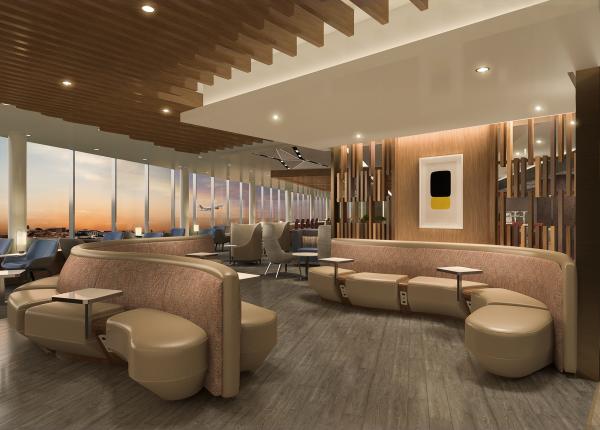 Delta Sky Club at Haneda