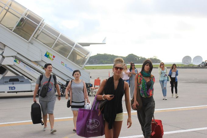 Seychelles arrivals