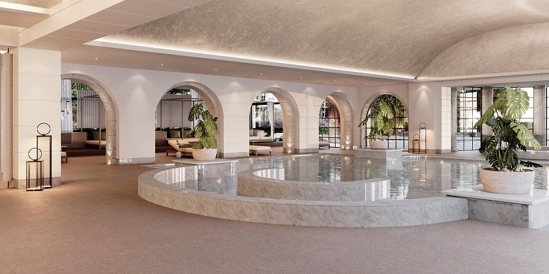 Corinthia Palace Malta spa pool