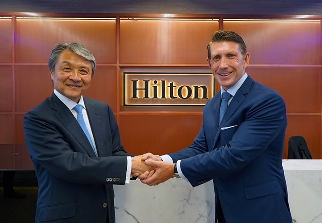 Signing Hilton Okinawa Miyako Island Resort