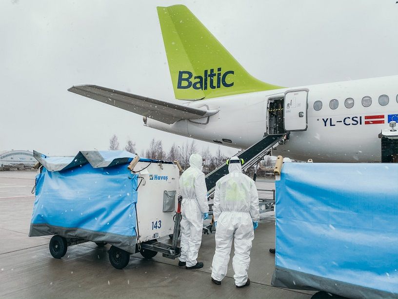 airBaltic covid-19 freight