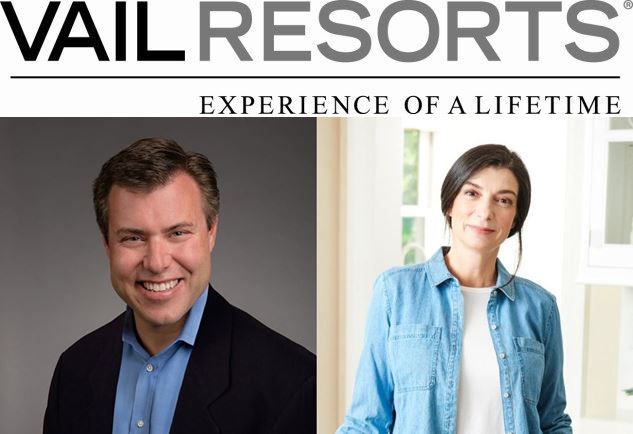 Vail Resorts CEO Rob Katz and wife Elena Amsterdam