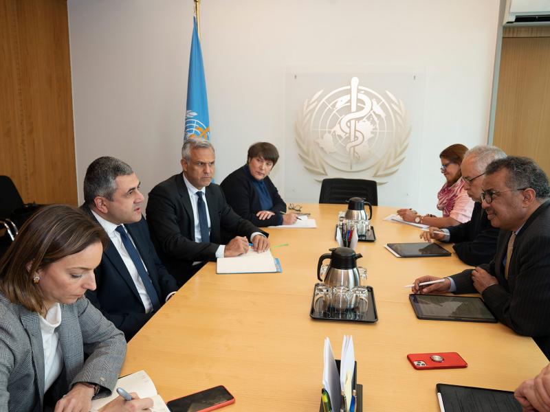 UNWTO and WHO meeting