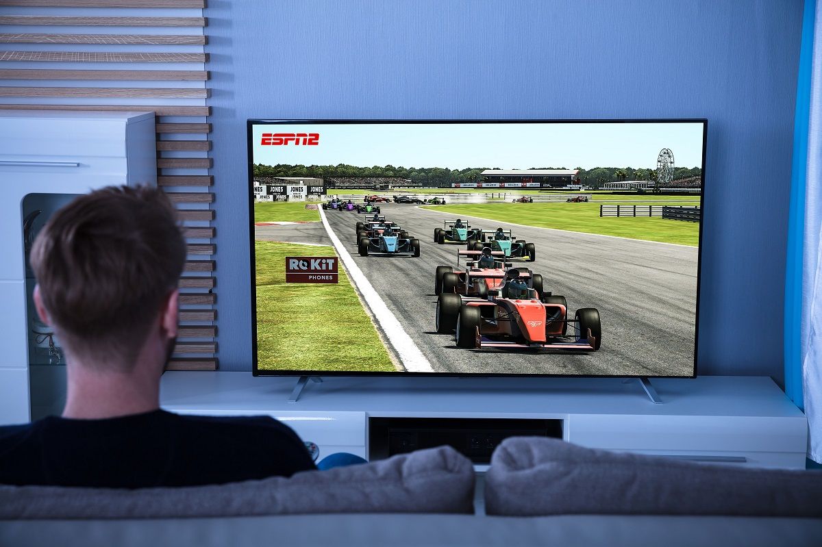 Virtual Esports Racing live on ESPN