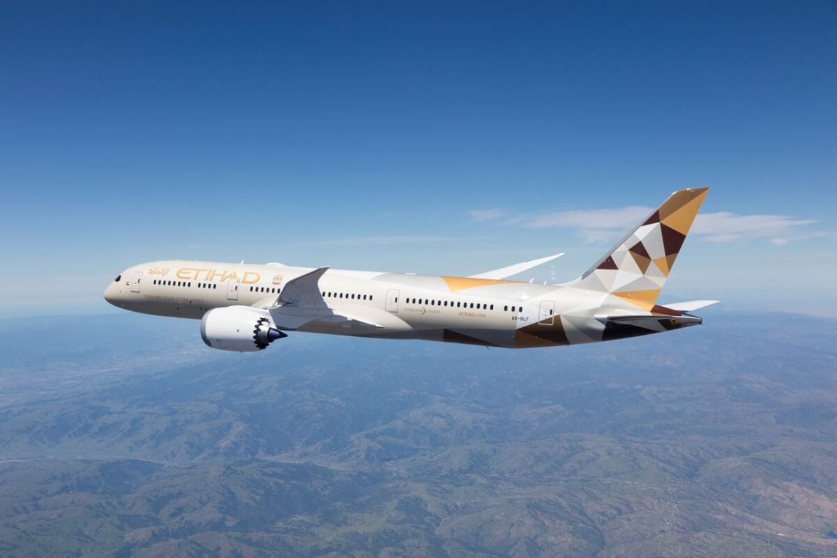 Etihad B787-9