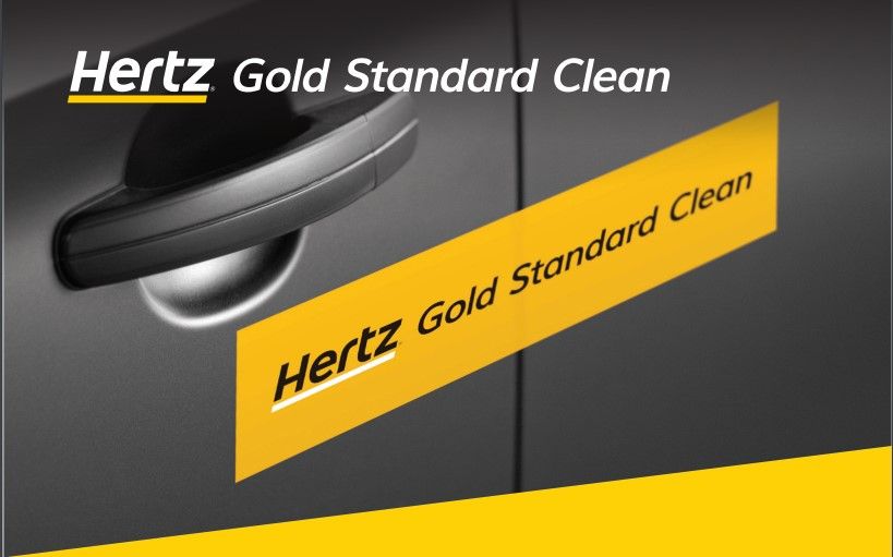 Hertz Gold Standard Clean Sealed And Certified Vehicles 2 Hertz Gold Standard Clean