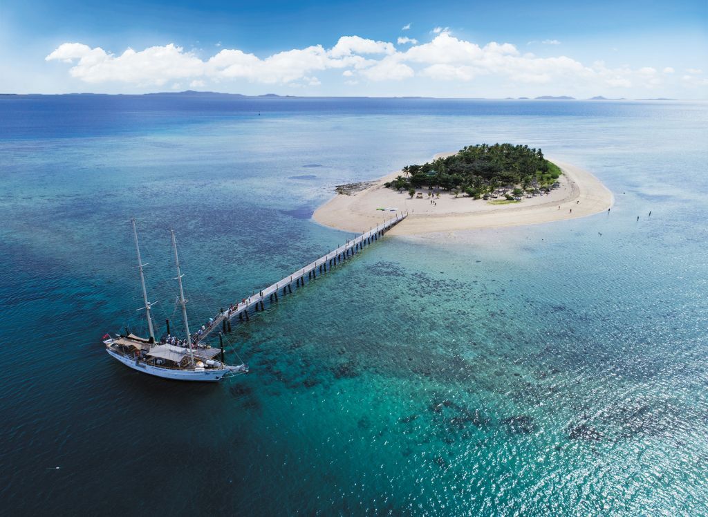 day cruises to Tivua Island in Fiji