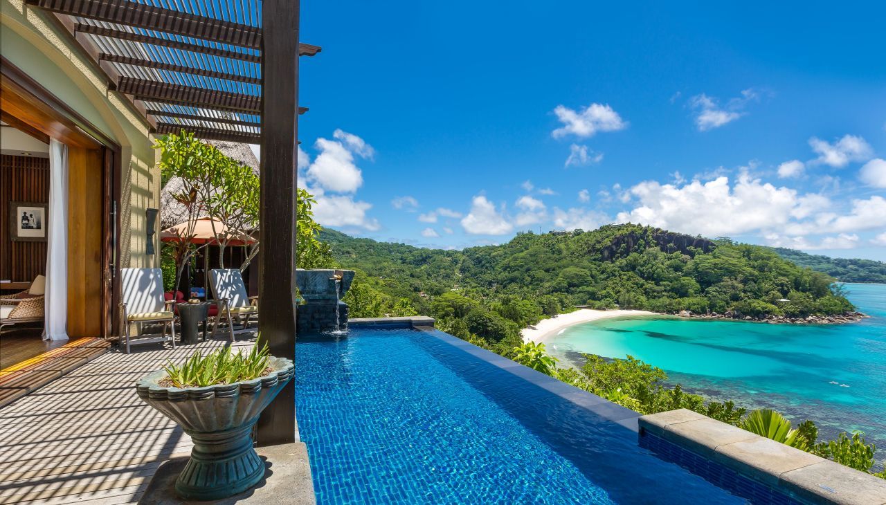 Maia Luxury Resort Pool Villa with view