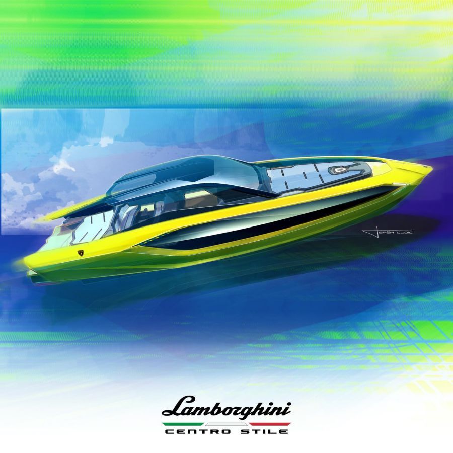 Tecnomar for Lamborghini 63 design