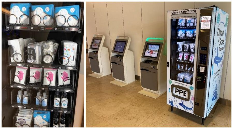 face mask vending machine