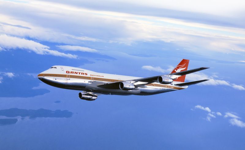 Qantas Boeing 747