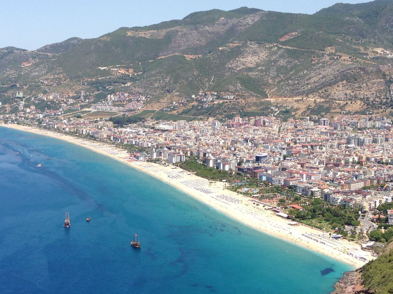 View from the Alanya Castle