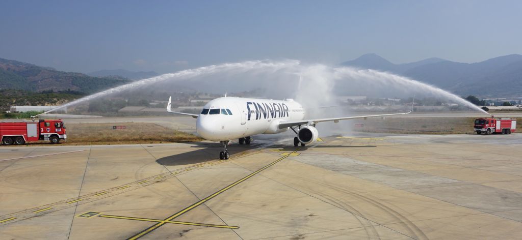 First international flight lands Gazipasa Alanya Airport