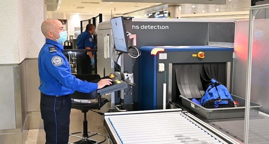 New airport security screening at MIA