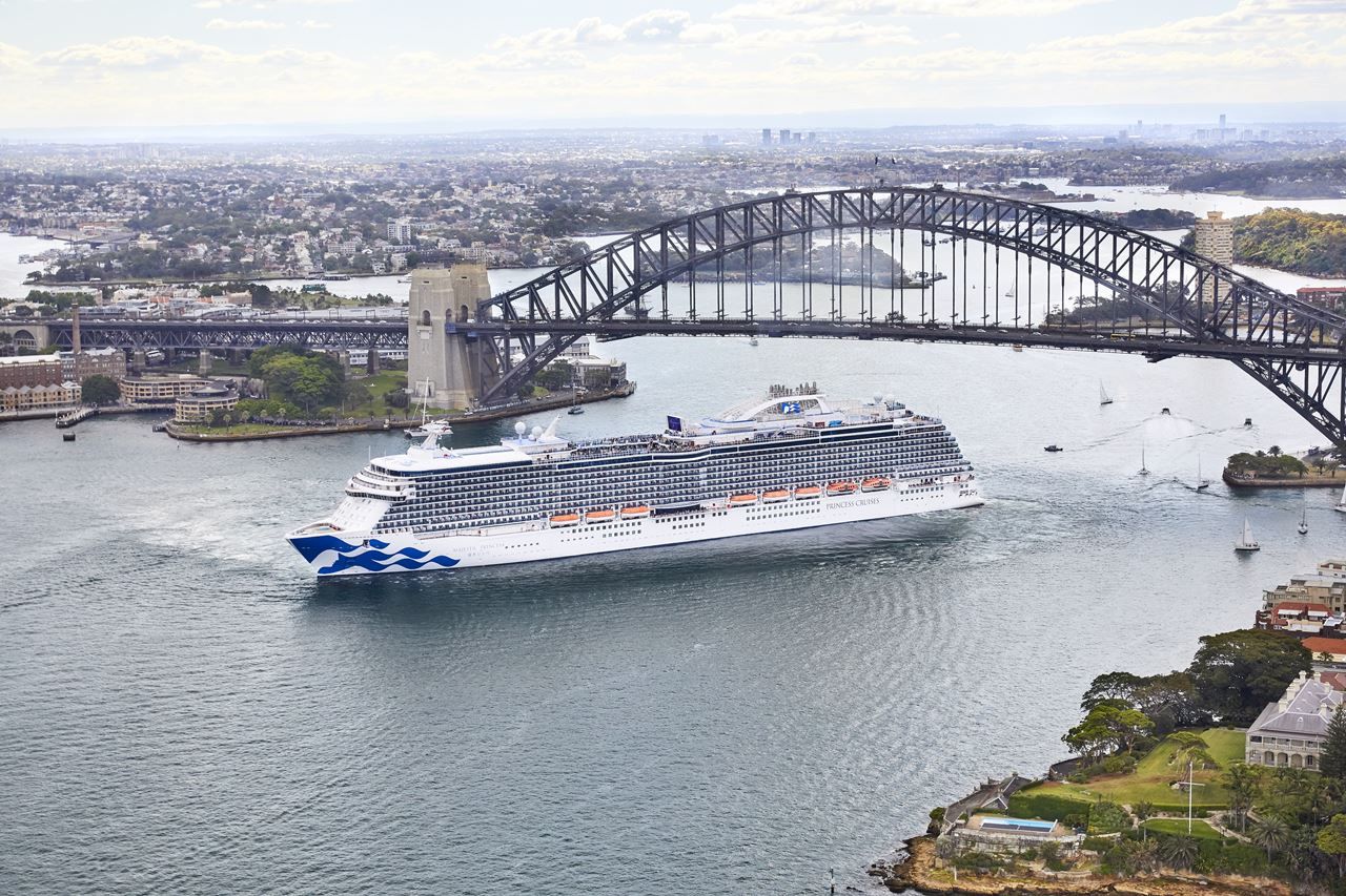 Princess Cruises cancels voyages in Australia