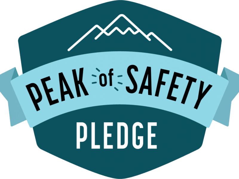 Visit Colorado Springs launched the Peak of Safety Pledge