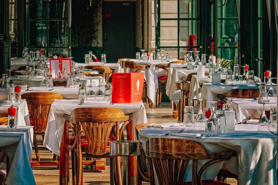 Empty restaurants