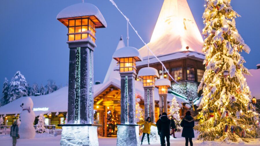 Santa Claus Village in Rovaniemi Lapland
