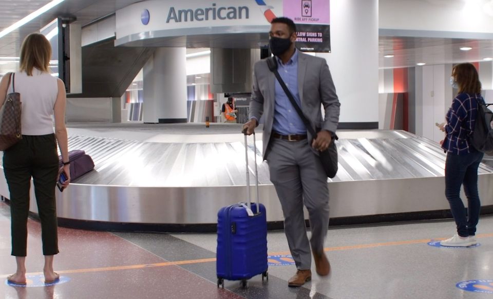 Boston Logan Airport arrival pandemic
