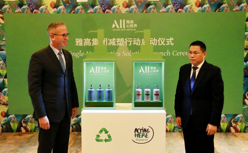 Accor to Eliminate Single-Use Plastics