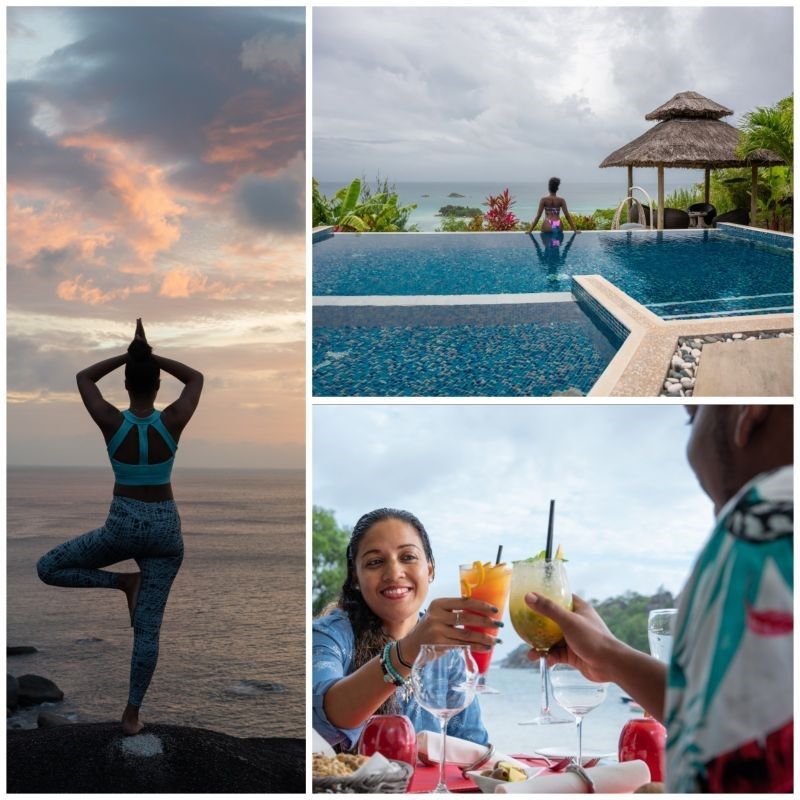 seychelles collage