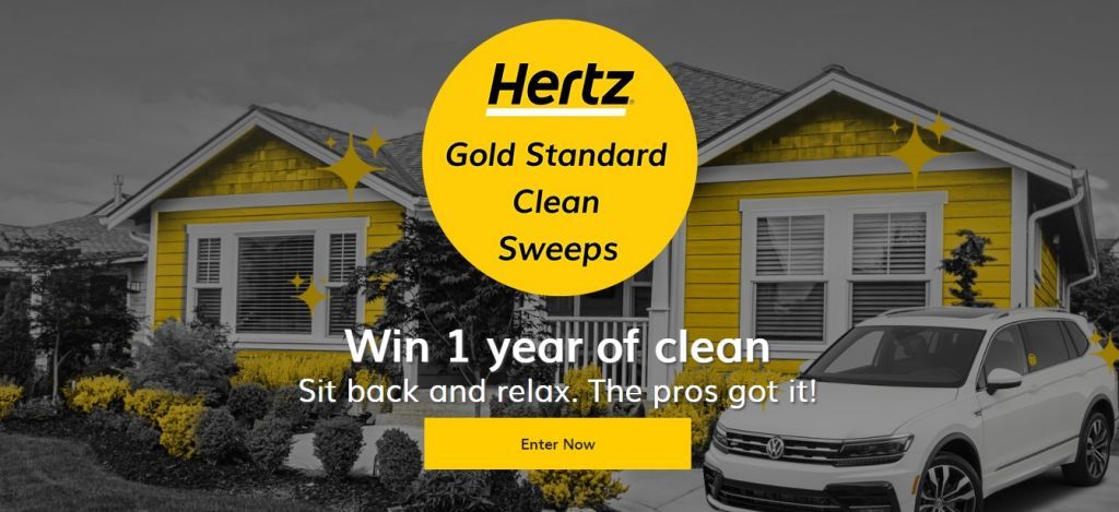 Hertz free car cleaning