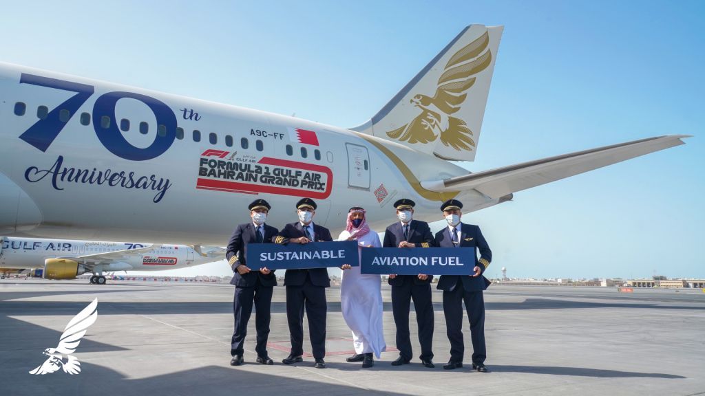 Gulf Air sustainable fuel