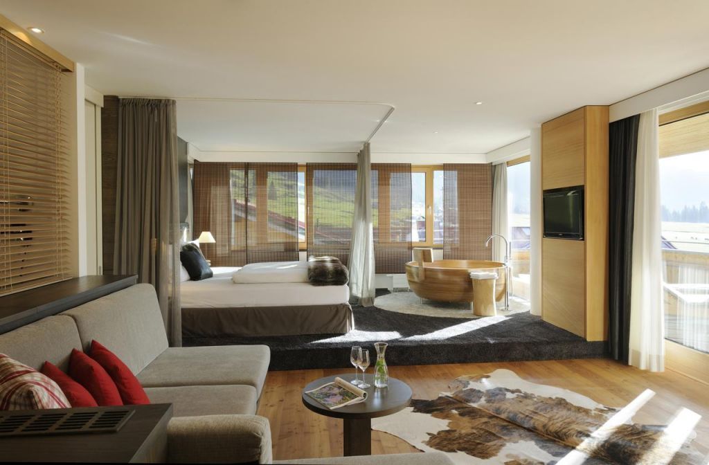 New Spa Complex Opens At Hubertus Mountain Refugio Allgäu 3 The HUBERTUS Mountain Refugio Allgau room