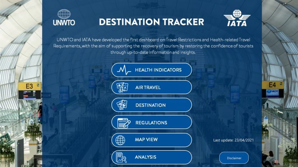 UNWTO-IATA Destination Tracker