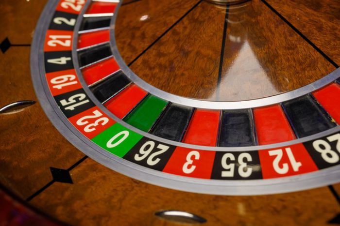 wooden poker roulette