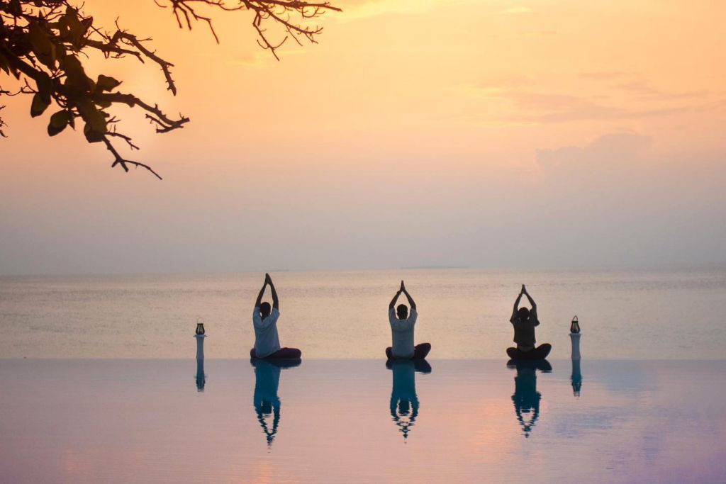 Dusit Thani Maldives meditation