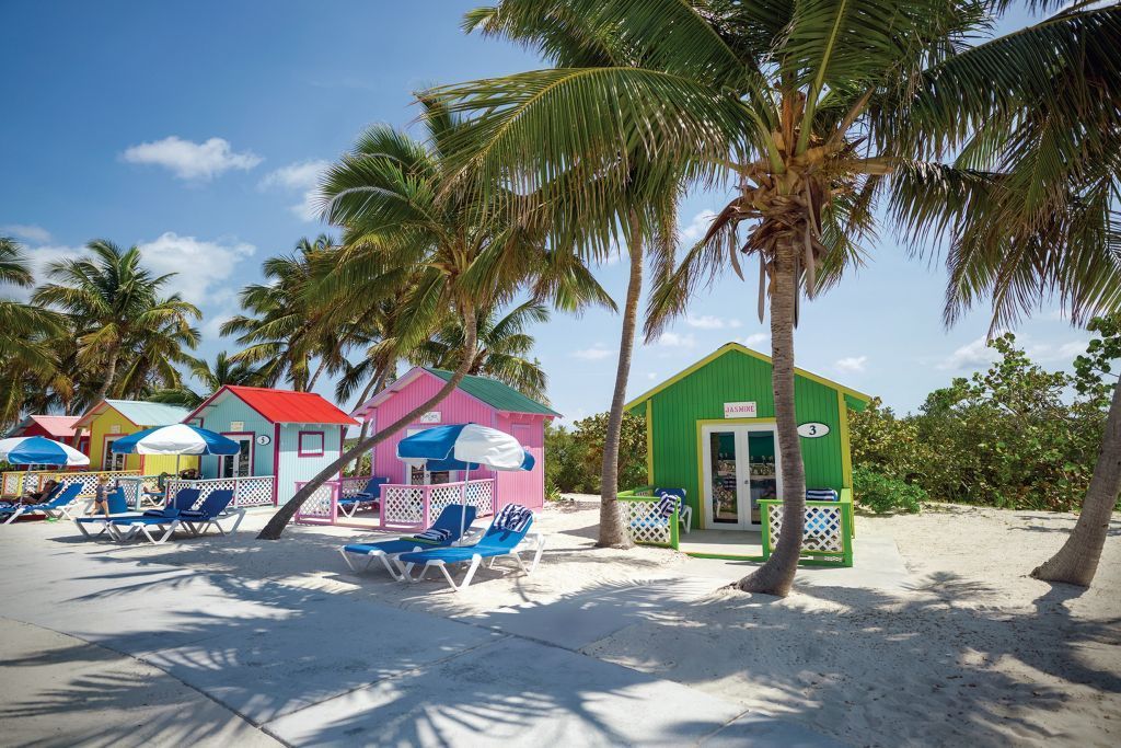 Princess Cays private island relaxation