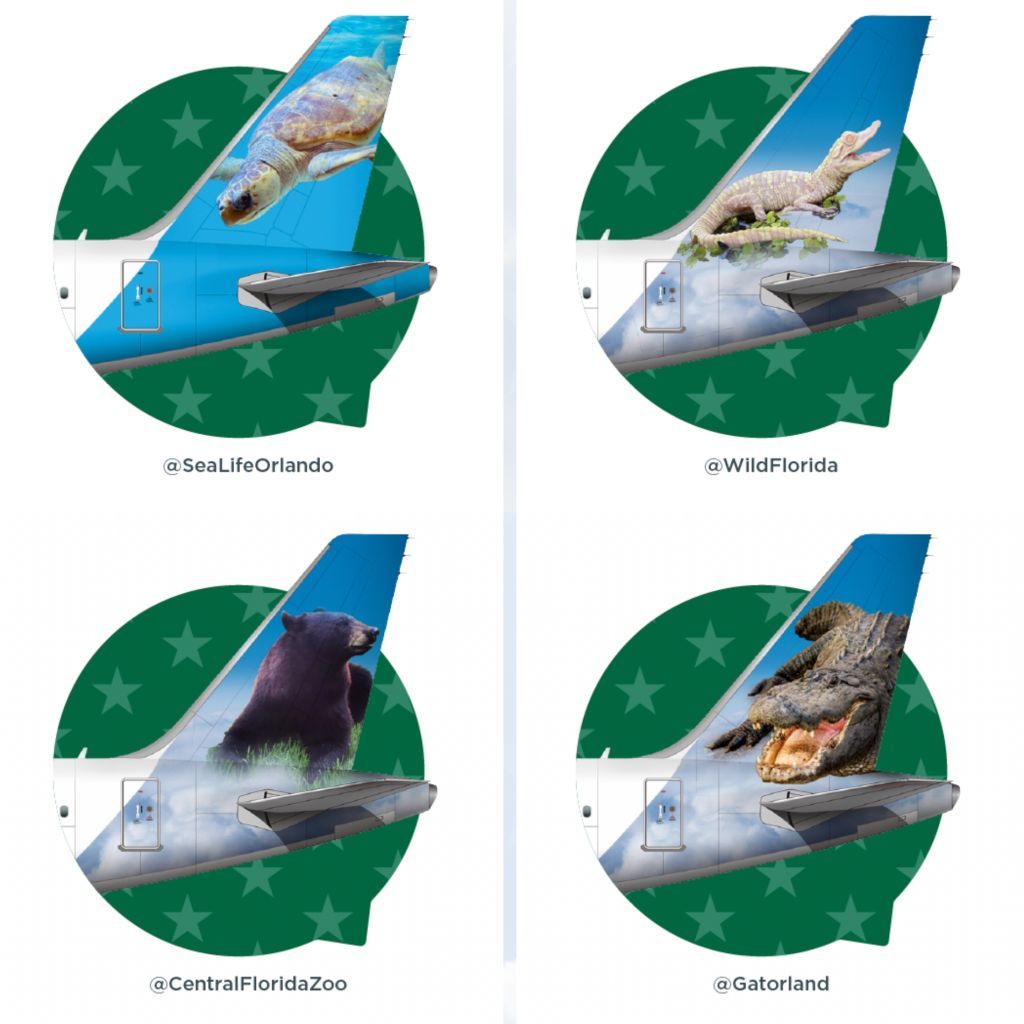 Frontier Airlines and Visit Orlando animal conservation