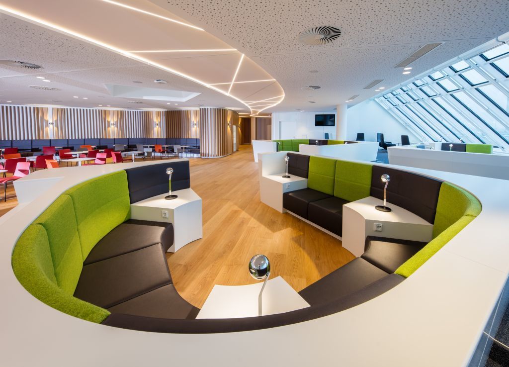 Munich Airport lounge