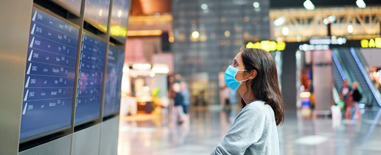 Tourist during pandemic