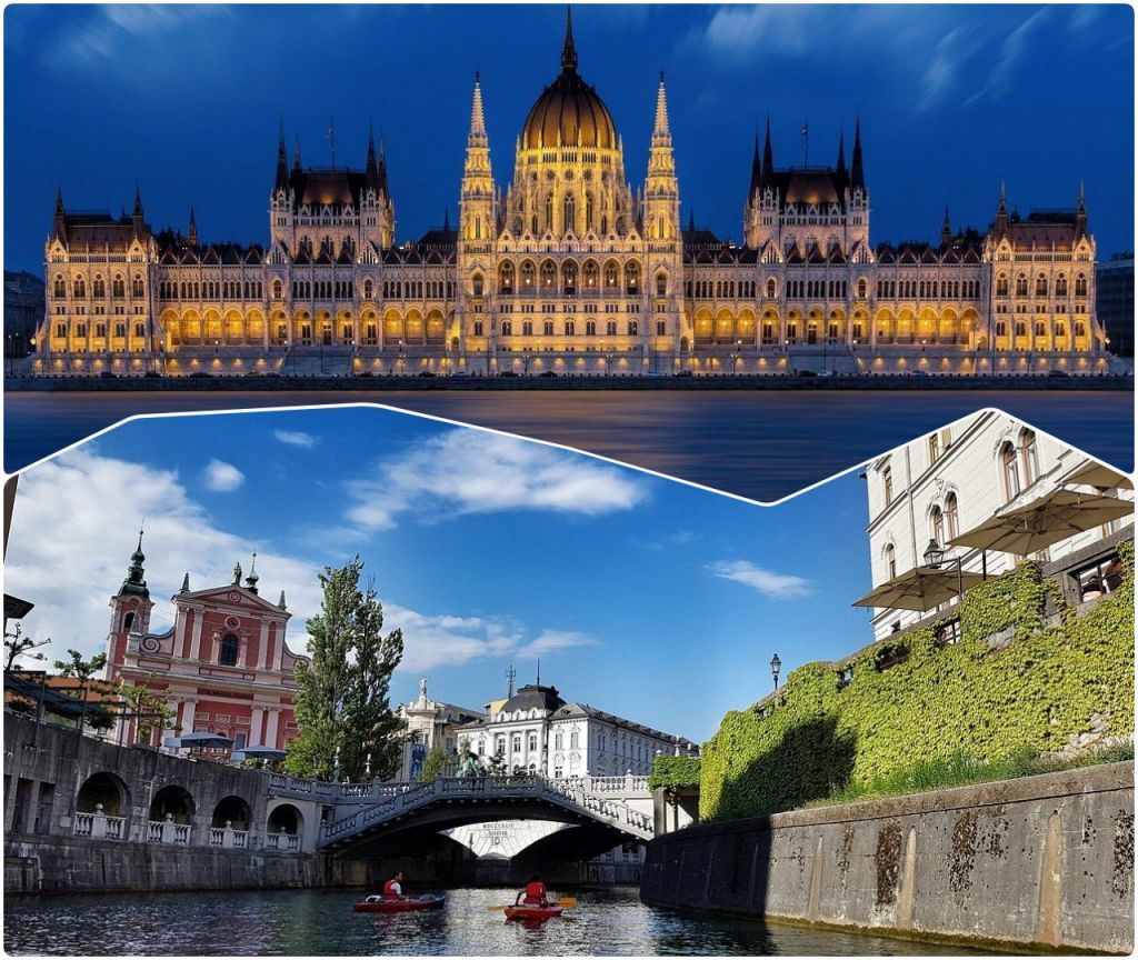 Budapest and Ljubljana
